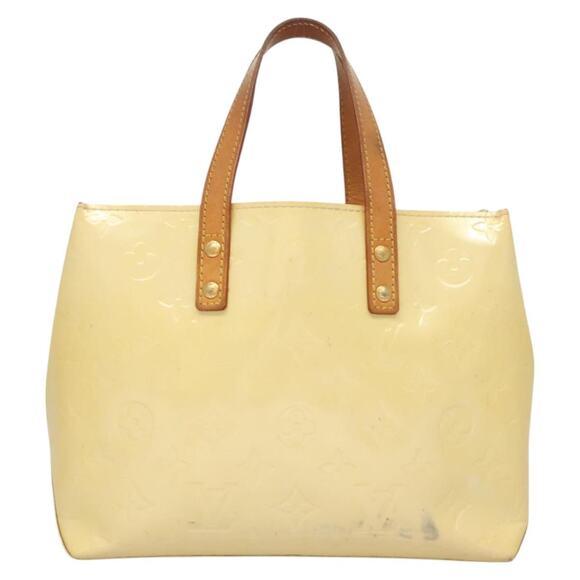 LOUIS VUITTON Monogram Vernis Reade PM Hand Bag Perle M91336 - Picture 3 of 12